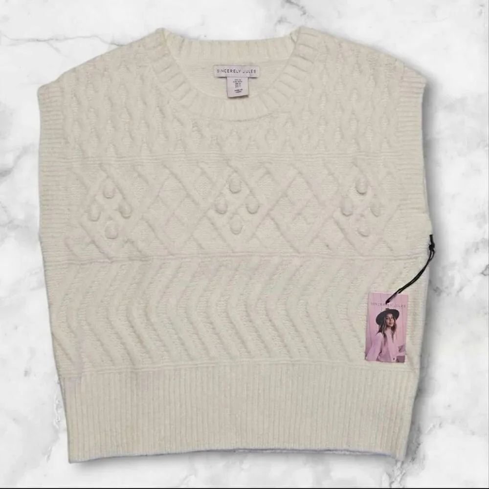 Sincerely Jules Size Small Sweater Vest